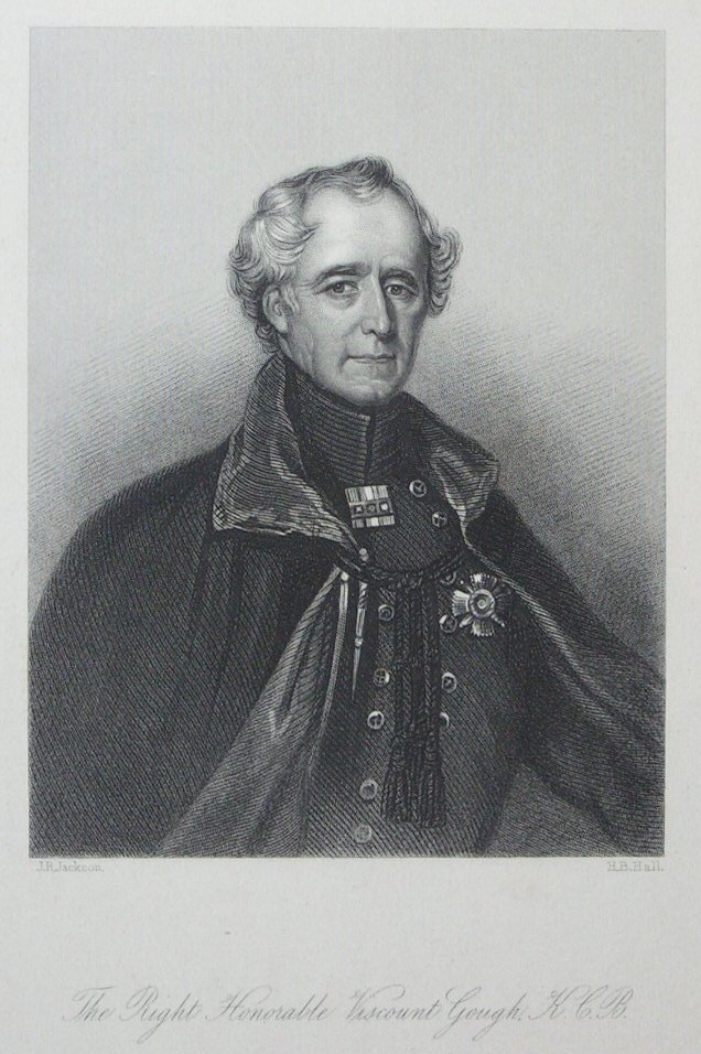 Print - The Right Honorable Viscount Gough K.C.B. - Hall